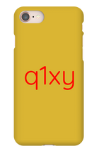 q1xy iPhone Phone Cases