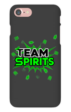 Team Spirits Green Theme iPhone Phone Cases