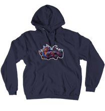 Race car hoodie with punk OC