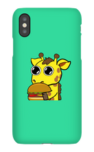 lexxlegion hamburger giraffe  iPhone Phone Cases