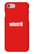 wintr0 ios Phone Cases