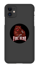 Fire Bear IPhone Case