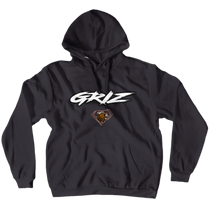 Griz & Mini Logo Hoodie (No-Zip/Pullover)