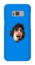 its my face on a Samsung case
