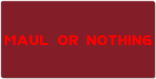 maulornothing XXL Gaming Mousepad