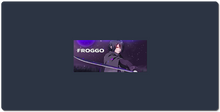 froggotten XXL Gaming Mousepad (Sasuke Edition)
