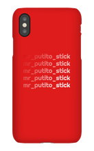 mr_putito_stick iPhone Phone Cases