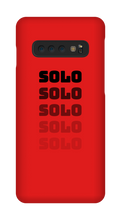 Fading Solo Text Samsung Phone Cases