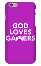 God Loves Gamers iPhone Case