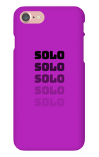 Fading Solo Text iPhone Phone Cases