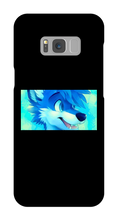 blue wolf Samsung Phone Cases