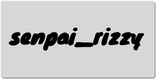 senpai_rizzy XXL Gaming Mousepad fancy