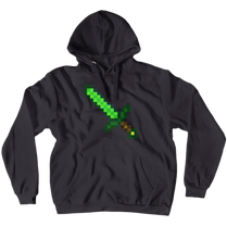 Emerald Sword Hoodie (Pullover Design)