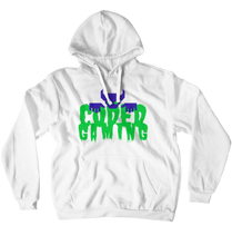 Coded gaming monster style pullover hoodies