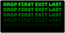 yaguymike  Drop First Exit LastXXL Gaming Mousepad