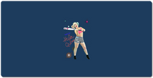 Hula Quinn Bat Lights XXL Gaming Mousepad
