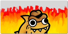 This is fine XXL mousepad