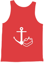 White Logo Dark Tank