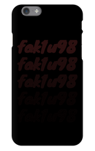fak1u98 iPhone Phone Cases