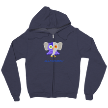 eLLAWHOBIRD zip-up-hoodie