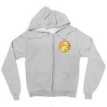 jinzee Logo Zip Up Hoodie