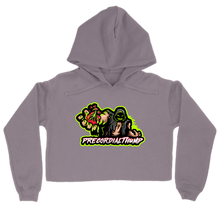 woman's cropped hoodie