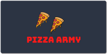 pizza army desk mat