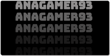 anagamer93 XXL Gaming Mousepad