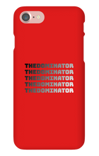 THEDOMINATOR iPhone Phone Cases