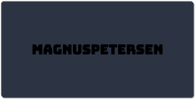 magnuspetersen XXL Gaming Mousepad