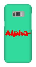 Alpha- Samsung Phone Case