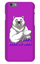 I Can't Bear To Lose (Alt) iPhone Phone Cases