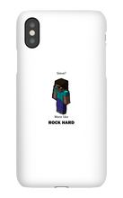 Rock hard iPhone Phone Cases