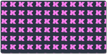 K logo XXL Gaming Mousepad