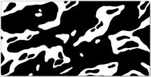 Black & White, Coral XXL Gaming Mousepad