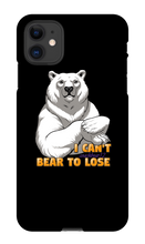I Can't Bear To Lose iPhone Phone Cases