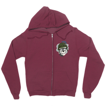 nerddad09 Zip Up Hoodie