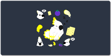 Owlineee - Cockatoo XXL Gaming Mousepad