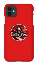 iPhone Phone Case with Mies_TTV Logo