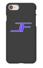 J F logo iPhone Phone Cases