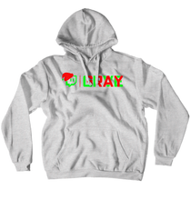 GrayLIVE Minimal Christmas Logo Hoodie