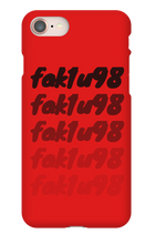 fak1u98 iPhone Phone Cases
