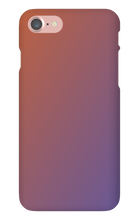 Blue/Orange iPhone Phone Case