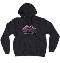 Race car hoodie with punk OC