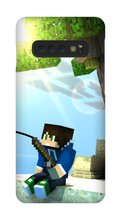 Case para Samsung Minecraft JuaoGL Pescando