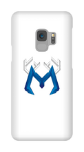 Blue logo Samsung Phone Cases