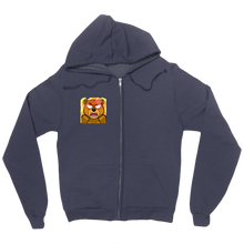 bigredcommander Zip Up Hoodie