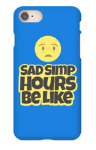 Sad Simp iPhone Phone Cases