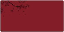 Black Sakura XXL Gaming Mousepad