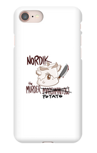 Murder Marshmallow iPhone Phone Cases